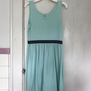H&M Aqua & Blue Sundress Organic Cotton Small